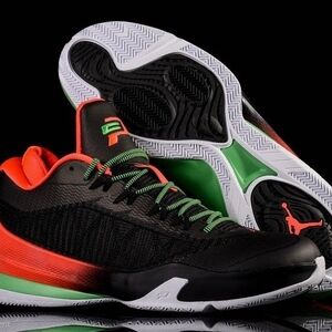 Nike Air Jordan Cp3 VIII Red/Black Low-Top Basketball Shoes NWOB